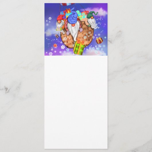 クリスマスメニューとハッピーギフト与え付き メニュー (裏面)