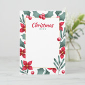 クリスマスメニューカーズ 招待状 (スタンド正面)