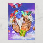 クリスマスメニュー格言とバルーンギフト与え付き メニュー (裏面)