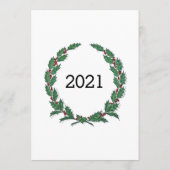 クリスマスメニュー メニュー (裏面)