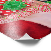 クリスマスメモリーパーソナライズテンプレート8 x 10 フォトプリント            (角)