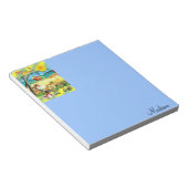 クリスマスメモ帳サンタアットザビーチバム ノートパッド (アングル)