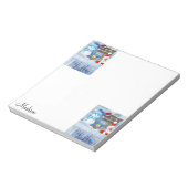 クリスマスメモ帳サンタ雪だるま ノートパッド (回転)