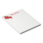 クリスマスメモ帳 ノートパッド (アングル)