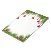 クリスマスメモ帳 ノートパッド (アングル)