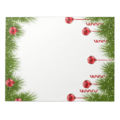 クリスマスメモ帳 ノートパッド (正面)