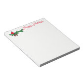 クリスマスメモ帳 ノートパッド (アングル)