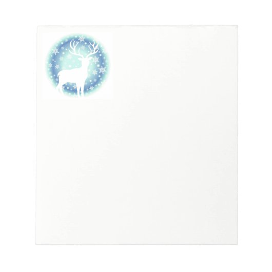 クリスマスメモ帳 ノートパッド (正面)