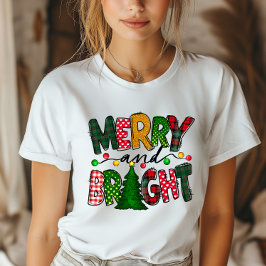 クリスマスメリーと明るい休日 Tシャツ