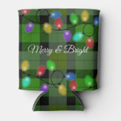 クリスマスメリーと明るい光 缶クーラー (正面)