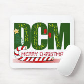 -クリスマスメリーなDCM CHIROPRACTIC MEDICINE博士 マウスパッド (マウス)