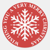 クリスマスメリーのシール