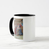 クリスマスメリーの催し物 マグカップ (正面左)