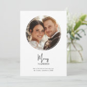 クリスマスメリーの結婚した新作の楕円形 シーズンカード (スタンド正面)