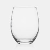 クリスマスメリーをお過ごし – Snowflake ステムなしワイングラス (左)