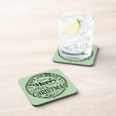 クリスマスメリーを少し過ごす コースター (右側)