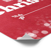 クリスマスメリーを少し過ごす ポスター (角)