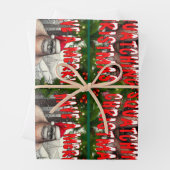 クリスマスメリーを楽しむ ラッピングペーパーシート (インサイチュ)