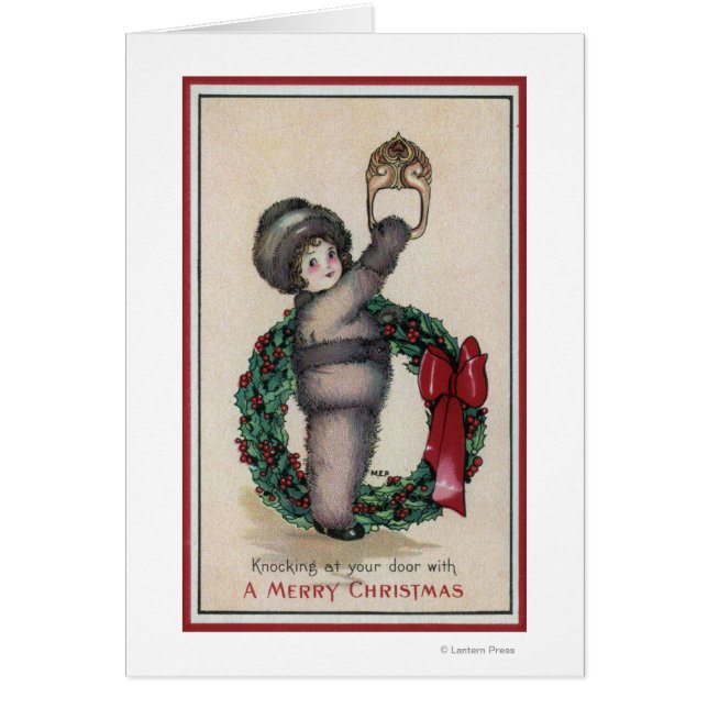 クリスマスメリーキッドとリース (正面)