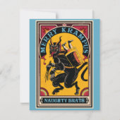 クリスマスメリークランプスいけなブラッツサーカス シーズンカード (正面)