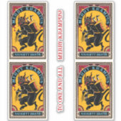 クリスマスメリークランプスいけなブラッツサーカス シール (正面)