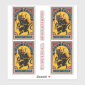 クリスマスメリークランプスいけなブラッツサーカス シール (シート)