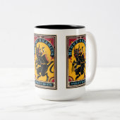 クリスマスメリークランプスいけなブラッツサーカス ツートーンマグカップ (正面右)