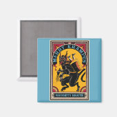 クリスマスメリークランプスいけなブラッツサーカス マグネット (正面/裏面)