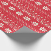 クリスマスメリークリスマスサンタクリスマスツリー ラッピングペーパー (角)