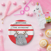 クリスマスメリークリスマス紙プレート ペーパープレート (パーティー)