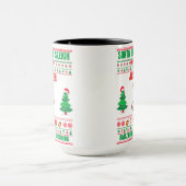 クリスマスメリークリスマス贈り物クリスマスオッター マグカップ (中央)