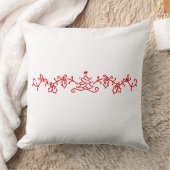 クリスマスメリークリスマス クッション (ブランケット)