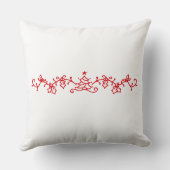 クリスマスメリークリスマス クッション (裏面)