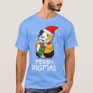 クリスマスメリーピグマおもしろいクリスマス Tシャツ