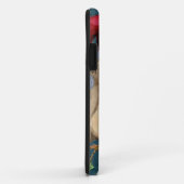 クリスマスメリーフクロウ Case-Mate iPhoneケース (裏面/右)