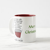 クリスマスメリーマウスの前夜 ツートーンマグカップ (正面左)