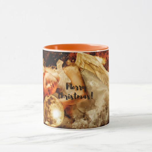 クリスマスメリームーンエンジェル マグカップ (中央)