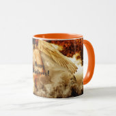 クリスマスメリームーンエンジェル マグカップ (正面右)