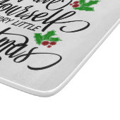 クリスマスメリー休暇を過ごす カッティングボード (角)