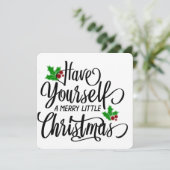 クリスマスメリー休暇を過ごす シーズンカード (スタンド正面)