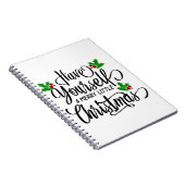 クリスマスメリー休暇を過ごす ノートブック (右側)