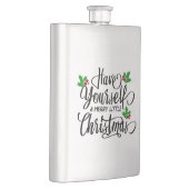 クリスマスメリー休暇を過ごす フラスク (右)