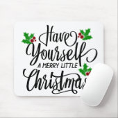 クリスマスメリー休暇を過ごす マウスパッド (マウス)