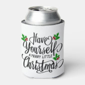 クリスマスメリー休暇を過ごす 缶クーラー (缶正面)