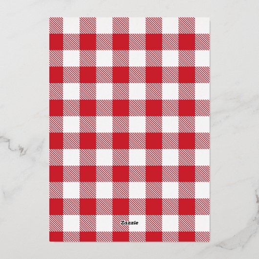 クリスマスメリー妊娠ベビーが金ゴールドを明らかにする 箔シーズンカード (裏面)