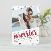クリスマスメリー妊娠発表の増加 招待状 (スタンド正面)
