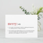 クリスマスメリー定義 シーズンカード (スタンド正面)
