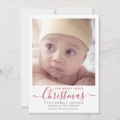 クリスマスメリー誕生発表 シーズンカード (正面)