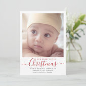 クリスマスメリー誕生発表 シーズンカード (スタンド正面)