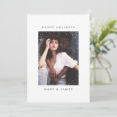 クリスマスメリー・ホ結婚したリデー・カード 招待状 (スタンド正面)